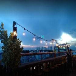 Cho thuê MẶT BĂNG  Sân thượng view sông 360 làm cafe rooftop GIÁ: 28tr
