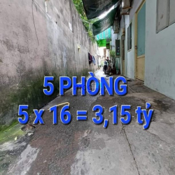 Hiếm Thơm -  Phòng Trọ 5 x 16 có 3,15 tỷ Tân Thới Nhất Quận 12 TPHCM