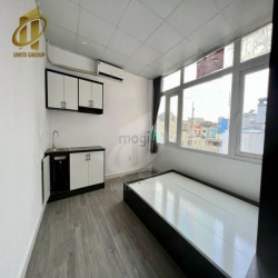 Cho thuê căn hộ full nội thất cửa sổ lớn Chợ nguyễn thái bình Quận 1