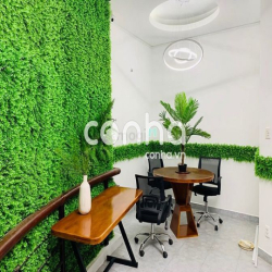 cho thuê nhà 8x20m trệt 3 lầu  hẻm Nguyễn Văn Trỗi p1 Tân Bình