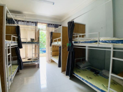 Cho thuê  Ký túc xá FULL nội thất, Nguyễn Gia Trí. Gía 1tr8
