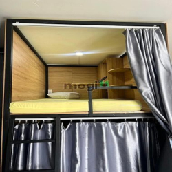 Cho thuê sleepbox đầy đủ tiện nghi giá hợp lí tại Quận Tân Phú