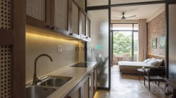 Chiếc phòng full nội thất, ban công cực chill. Thiết kế siêu đẹp