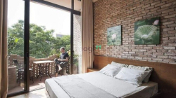 Chiếc phòng full nội thất, ban công cực chill. Thiết kế siêu đẹp