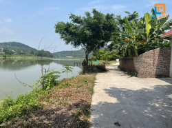 Bán đất 43m2 view hồ Dược Thượng Tiên Dược có nhà 2 tầng