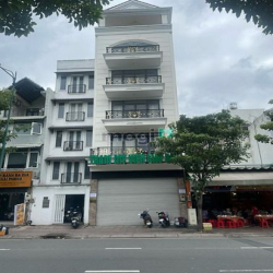 Cho thuê MT Đ. Hồng Hà - Q. TB nhà MỚI 6x18m hầm 5 Tầng ST TM 99tr