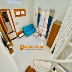 Căn hộ cho thuê full NT, gác cao 2m, ko đụng đầu, ngay chợ Tân Quy Q7