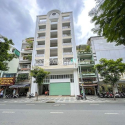 Bán khác sạn Quận 1, mt Trương Định, 222m2 đất, xd 2 hầm + 7 tầng