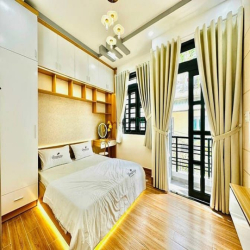 Bán nhà Hẻm 3m Lê Văn Thọ, P.9, GV, 4 x 13m; 4 tầng, giá: 5.8 tỷ TL