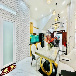 Bán nhà Hẻm 3m Lê Văn Thọ, P.9, GV, 4 x 13m; 4 tầng, giá: 5.8 tỷ TL