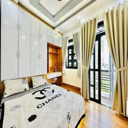 Bán nhà Hẻm 3m Lê Văn Thọ, P.9, GV, 4 x 13m; 4 tầng, giá: 5.8 tỷ TL