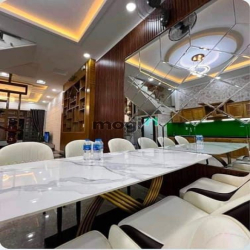 Hẻm 5m, nội thất cao cấp 56m2(4x14m) 3 tầng 4 PN nhà mới tại Gò Vấp