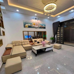 Hẻm 5m, nội thất cao cấp 56m2(4x14m) 3 tầng 4 PN nhà mới tại Gò Vấp