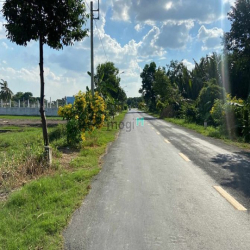 Đất mặt tiền ĐT 833, mở cây căng, kho xưởng, 33x74, Tân Trụ, Long An