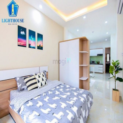 Căn hộ 1pn 2 cửa sổ lớn ngay cầu Nguyễn Văn Cừ Quận 8 full nội thất