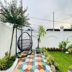Biệt thự đường Tân Hiệp, Hóc Môn, căn góc 2 mặt tiền đường nhựa 12m