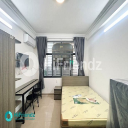 Studio Ban Công/Cửa sổ_Full nội thất_Nhà mới Hiện Đại_cầu vượt NTP