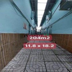 Dãy nhà trọ 204m2 đường Bưng Ông Thoàn, Phú Hữu, Quận 9, giáp Quận 2