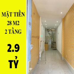 ✔️  Mặt Tiền Đường số 4 P.16 Gò Vấp - 28m2 - 2 tầng - 2.9 tỷ