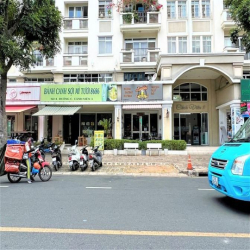 Mặt bằng kinh doanh shop cảnh viên, 80m2, trệt, lầu, mặt tiền, quận 7