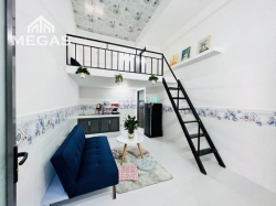 Duplex 2 tầng full nội thất-View Thành phố-Luỹ Bán Bích-ĐH Văn Hiến