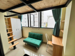 Duplex full nội thất - Cửa sổ - gần Lotte mart