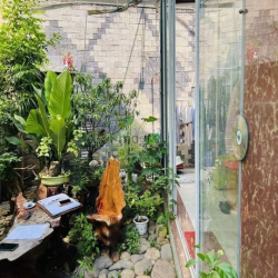HIẾM, NHÀ GỖ SÂN VƯỜN 115M2, NGANG 11M, yên tĩnh, an lạc.