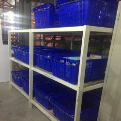 Kho Hàng Diện Tích Thuê Lớn Nhỏ, có Ô kệ chứa hàng, 10 NV Kho Vận Hành