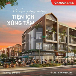Giữ chỗ nhà phố 4 tầng 3 mặt tiền đường Võ Thị Sáu TPM Bình Dương