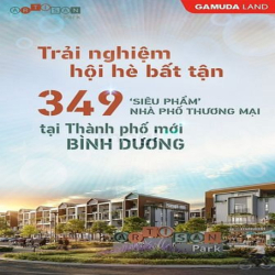 Giữ chỗ nhà phố 4 tầng 3 mặt tiền đường Võ Thị Sáu TPM Bình Dương