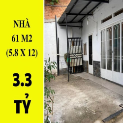 ✔️  Nhà Ngô Đức Kế P.12 Bình Thạnh - 61m2 - 3.3 tỷ