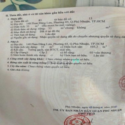 Bán nhà mặt tiền 3 lầu 148 PHAN ĐĂNG LƯU p3 PHÚ NHUẬN (Ngã 4 PXL - PN)