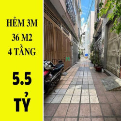 ✔️  Bán nhà Thích Quảng Đức P.5 Phú Nhuận - 36m2 - 4 tầng - 5.5 tỷ