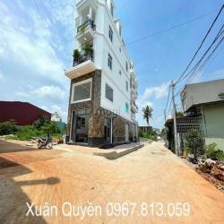 Nhà đường thông Hà Huy Giáp DT:4X13m, Lửng, 3L, 4PN, gara ô tô, P/thờ