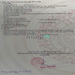 Bán nhà góc 2 mặt hẻm khu Biệt Làng Hoa rẻ đẹp 235/27 Lê Văn Thọ P9 GV