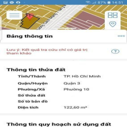 Nhà Chính Chủ- CMT8- Q.3- 123m2(6,2x15)- Gần Chợ HOÀ HƯNG- Chỉ 97Tr/m2
