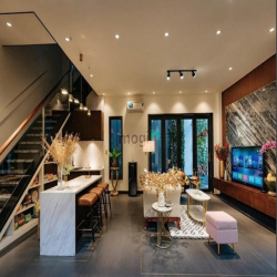 Cho thuê BT cao cấp Nguyễn Tuyển, Quận 2, 3 tầng, 16x12m, 5pn full NT.