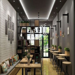 Mặt bằng  DECOR sẵn - KD CAFE/SHOP HOA/QUẦN ÁO. Gía thuê: 39tr/tháng