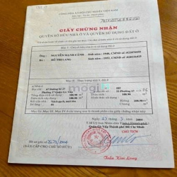 Bán nhà mặt tiền rộng đẹp (7x16) 67 Đường số 27, P6, Gò Vấp