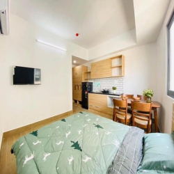 Căn hộ studio, 1 phòng ngủ riêng full nội thất  lotte q7