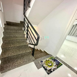 Hẻm xe hơi 5m, Chu Văn An, Ngay Chợ Cây Điệp,35m2, 4 tầng, Hẻm dân trí