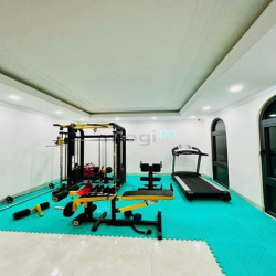 BIỆT THỰ TOÀN ĐỒ GỖ Siêu Xịn, DT 215M2 Ngang 9M ó 9PN, Phòng Gym,Gara