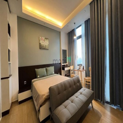 1 Phòng ngủ - Studio full nội thất - Ban công - Bao phí gần cầu Sài Gò