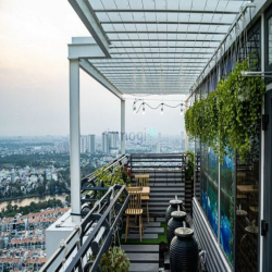 Penhouse Sunrise City khu Central - Quận 7, 182m2 sàn, 102m2 sân vườn
