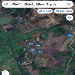 Lô đất Xã Phước Khánh &2, Ông Kèo, Nhơn Trạch, DT 5159m2, giá 950tr