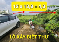 Đất Biệt Thự 152m2 nhỉnh 4 tỷ Thạnh Xuân Quận 12 TPHCM