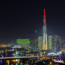 Căn hộ view sông Saigon, view Landmark 81 tầng, 4PN, cho thuê 1300usd