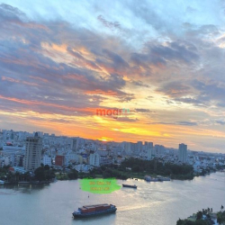 Căn hộ view sông Saigon, view Landmark 81 tầng, 4PN, cho thuê 1300usd