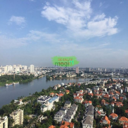 Căn hộ view sông Saigon, view Landmark 81 tầng, 4PN, cho thuê 1300usd