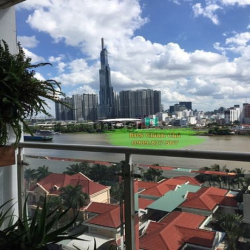 Căn hộ view sông Saigon, view Landmark 81 tầng, 4PN, cho thuê 1300usd